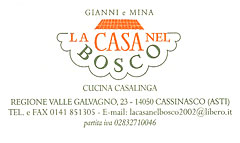 La Casa nel Bosco Cassinasco