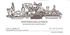 Trattoria della Posta Monforte d’Alba