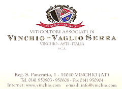 Viticoltori Associati di Vinchio Vaglio Serra Vinchio